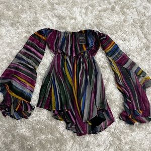 Multi-Color Mini Dress